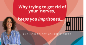 presentation nerves public speaking anxiety concept