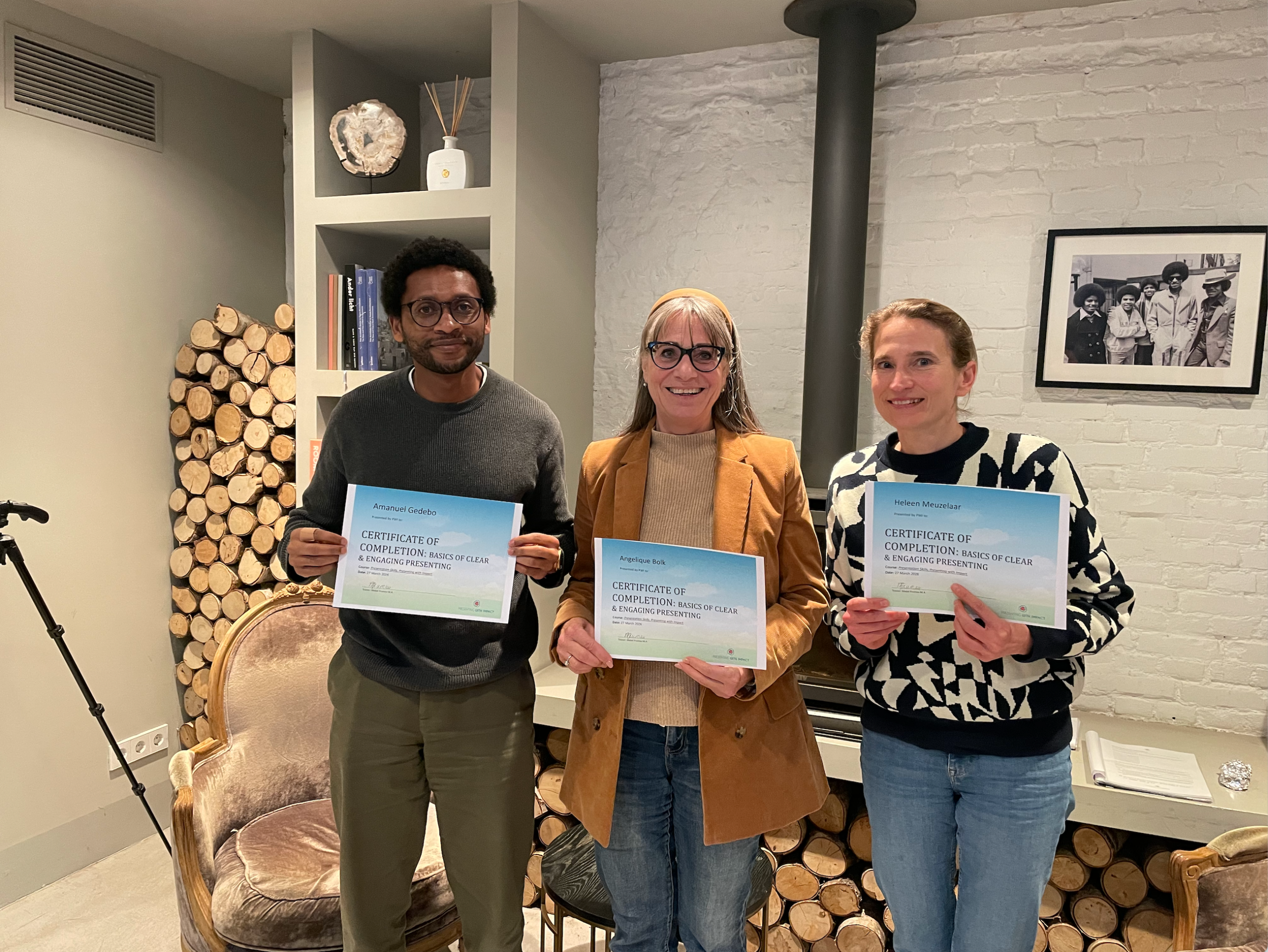 Participants Open Training Presenting with Impact